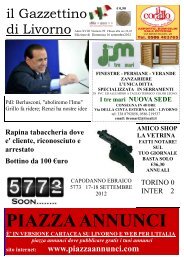 ilgazzettino 16092012 - il Gazzettino di LIVORNO