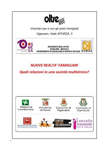 NUOVE REALTA - Associazione Oltremare - Altervista