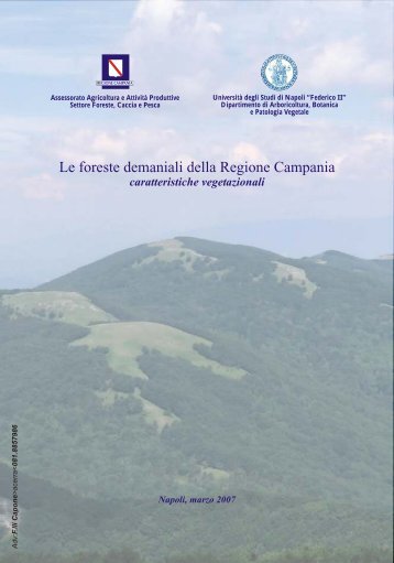 OPUSCOLETTO FORESTE DEMANIALI 2.CDR - Regione Campania