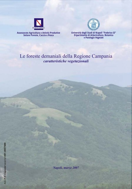 OPUSCOLETTO FORESTE DEMANIALI 2.CDR - Regione Campania
