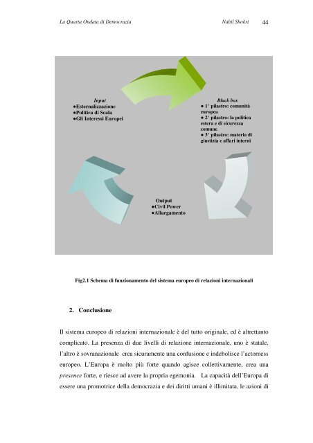 Indice Capitolo Primo: La Quarta Ondata di Democratizzazione, La ...