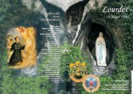 Libretto pellegrinaggio MPA a Lourdes 2008 - Maestre Pie dell ...