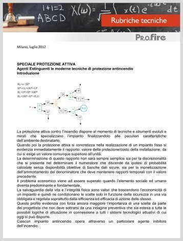 SPECIALE PROTEZIONE ATTIVA.pdf - Associazione Pr.o.fire