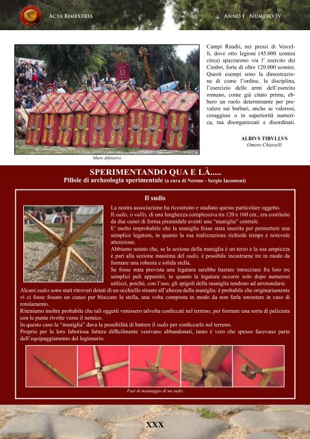 Scarica il pdf - Gruppo Storico Romano