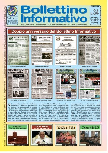 Bollettino Informativo Bollettino Informativo L - ENS Milano
