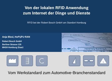 RFID bei der Robert Bosch GmbH - Software AG