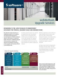 webMethods Upgrade Services - Software AG