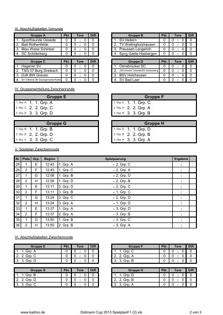 Dütmann Cup 2013 SpielplanF1.pdf - Sportfreunde Oesede