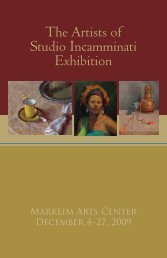 The Artists of Studio Incamminati Exhibition