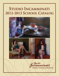 Examine the Course Catalog - Studio Incamminati