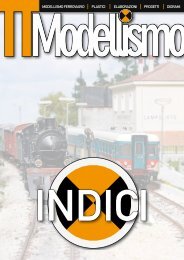 Indici tutto TRENO MODELLISMO dal n° 1 al n° 53 - Duegi Editrice