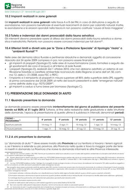 BURL n.27 Serie Ordinaria dell'8 luglio 2011 - Semplificazione e ...