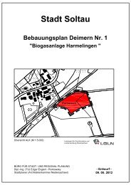 Bebauungsplan Deimern Nr. 1 - Soltau