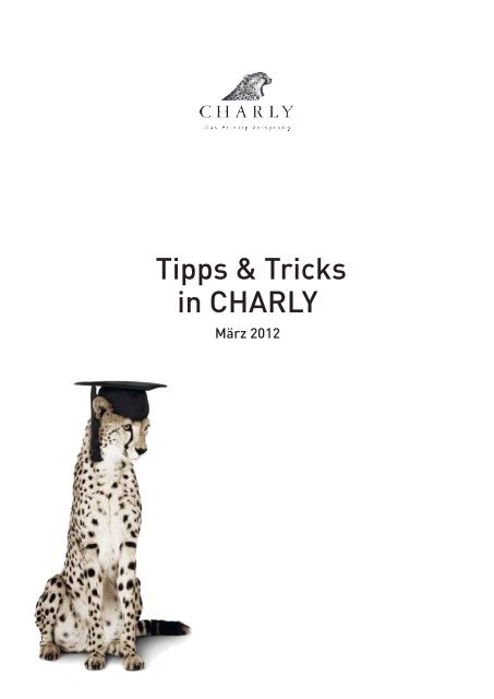 Tipps & Tricks in CHARLY - Solutio