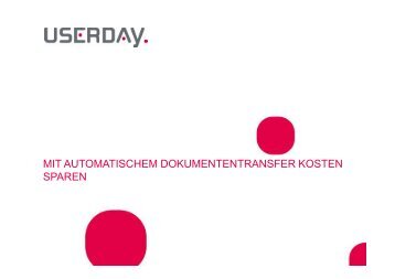 mit automatischem dokumententransfer kosten sparen - SolvAxis