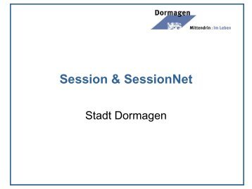 Session & SessionNet - Somacos