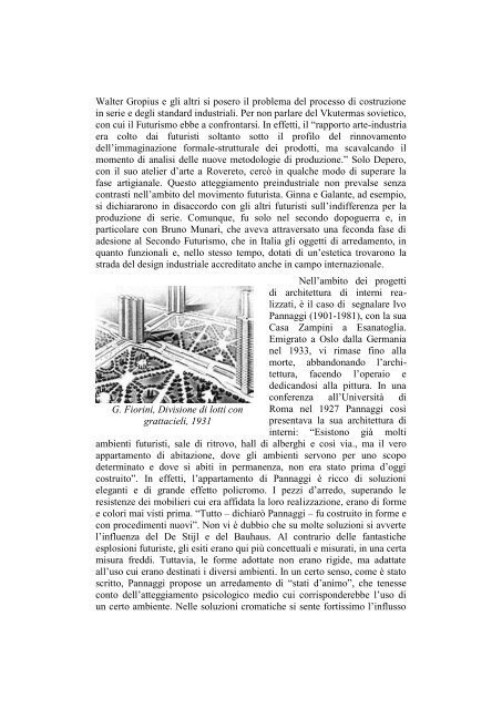 Manifesti futuristi architettura arredamento urbanistica - Ticonzero