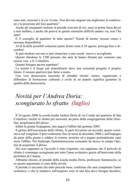 La scuola abbandonata - cronaca di un diritto ... - I Siciliani giovani