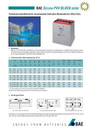 BAE SECURA PVV BLOCK solar - Sonnenhandwerker GmbH