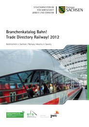 Branchenkatalog Bahn! Trade Directory Railway! 2012