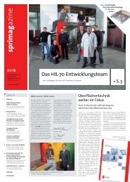 Das HILe70 Entwicklungsteam - Sprimag.de