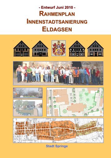 Rahmenplan Innenstadtsanierung Eldagsen - Stadt Springe