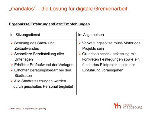 Praxisbericht zur digitalen Gremienarbeit mit Session in ... - Somacos