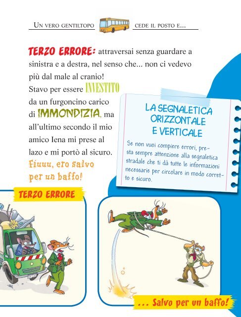 a piedi o in bicicletta la città è perfetta! - Geronimo Stilton