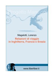 Relazioni di viaggio in Inghilterra, Francia e Svezia - Eclap