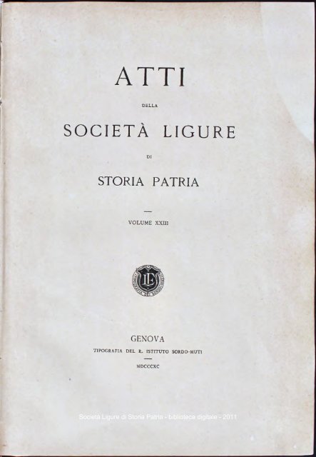 PDF - Società Ligure di Storia Patria