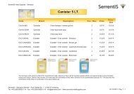  Serrentis Hotel Supplies - Hotel cosmetics – Our hotel guest amenities line Refill Canister