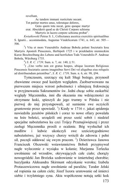 Błogosławiony ANDRZEJ BOBOLA Towarzystwa Jezusowego. Życie