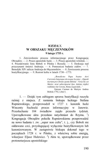 Błogosławiony ANDRZEJ BOBOLA Towarzystwa Jezusowego. Życie