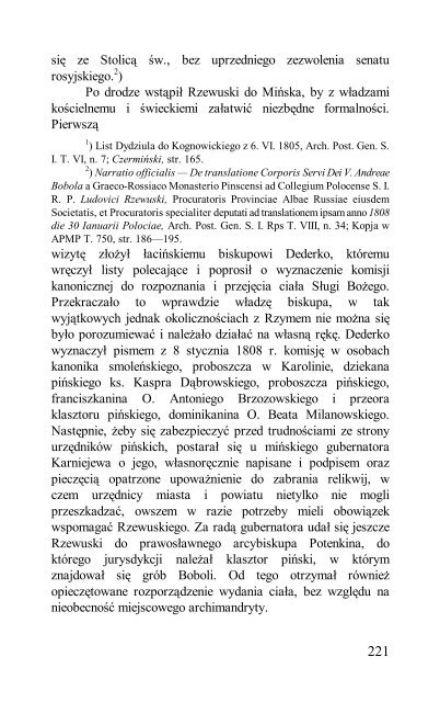 Błogosławiony ANDRZEJ BOBOLA Towarzystwa Jezusowego. Życie