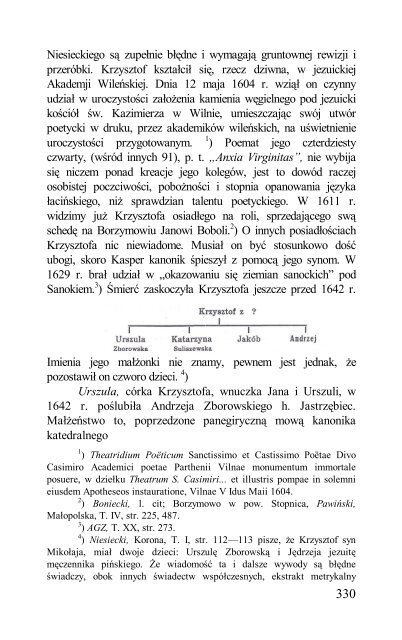 Błogosławiony ANDRZEJ BOBOLA Towarzystwa Jezusowego. Życie