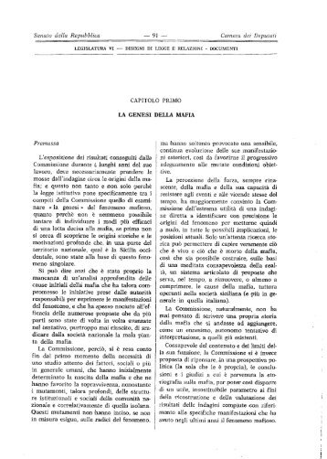 Capitolo I. La genesi della mafia - Archivio digitale Pio La Torre ...