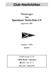 1/2004 - Spandauer Yacht-Club Berlin e.V.