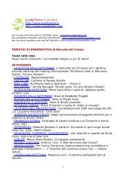 scarica la presS/Tletter in formato pdf