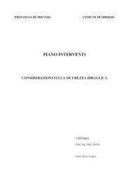 Relazione Compatibilità idraulica - Comune di Oderzo