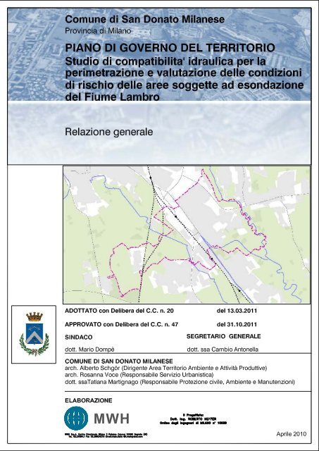 PAI - 00 - Comune di San Donato Milanese