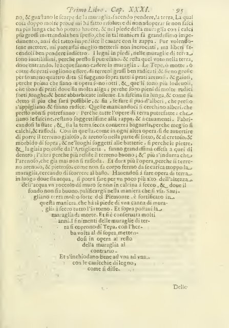 L'architettura militare di Gabriello Busca, milanese ... - mura di tutti