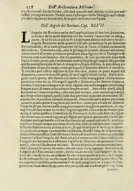 L'architettura militare di Gabriello Busca, milanese ... - mura di tutti