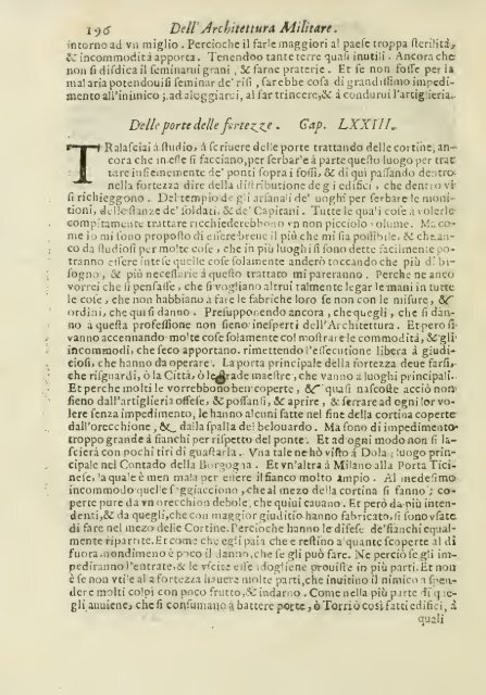 L'architettura militare di Gabriello Busca, milanese ... - mura di tutti