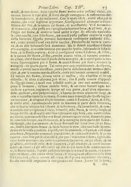 L'architettura militare di Gabriello Busca, milanese ... - mura di tutti