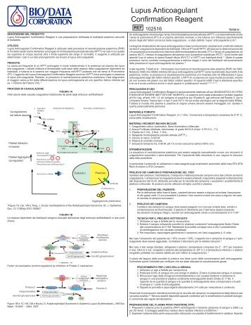 Lupus Anticoagulant Confirmation Reagent - Bio/Data Corporation