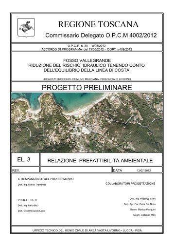 REGIONE TOSCANA - Provincia di Livorno