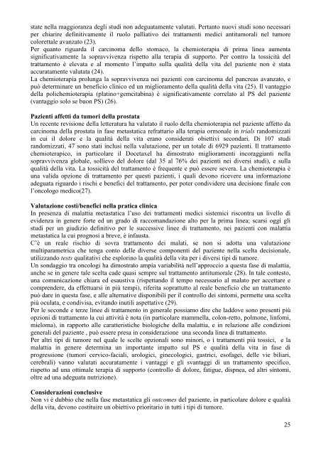 linea guida aiom - terapia del dolore in oncologia - Azienda USL di ...