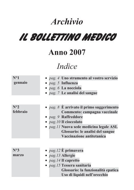 Collezione 2007 - Studiocastellazzi.com