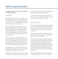 SEPA-Sonderinformation (pdf) - Bank für Sozialwirtschaft