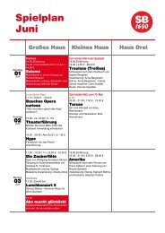 Spielplan als PDF - Staatstheater Braunschweig